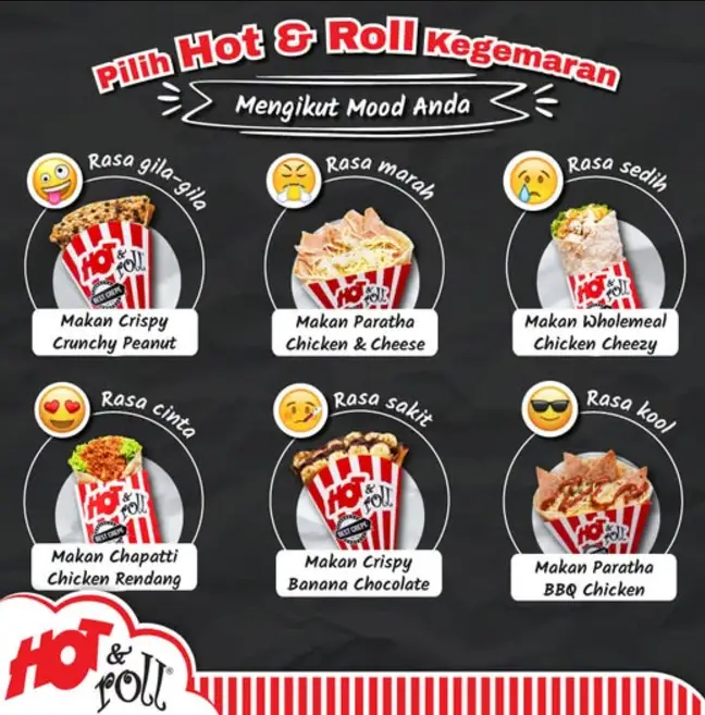 Hot & Roll Menu Malaysia