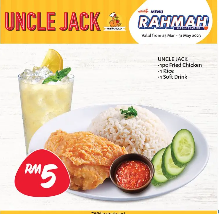 Uncle Jack Menu Malaysia