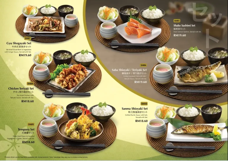 Azuma Sushi Menu Malaysia