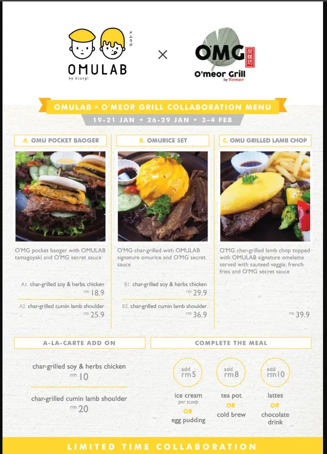 Omulab Menu Malaysia